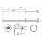 Hladnjak, recirkulacija izduvnih gasova NRF NRF 48102 IC-DC08A6