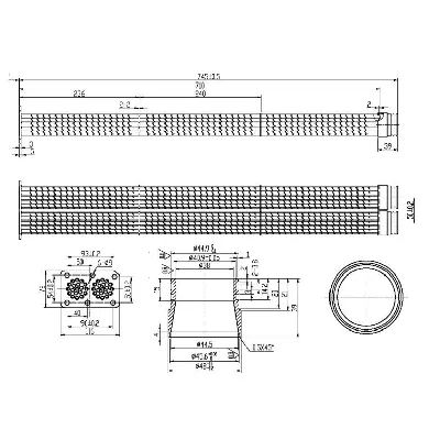 Hladnjak, recirkulacija izduvnih gasova NRF NRF 48103 IC-DC08A9