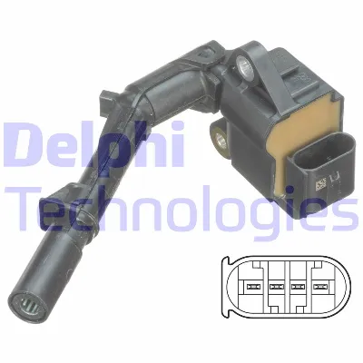 Indukcioni kalem (bobina) DELPHI GN10690-12B1 IC-E317DC