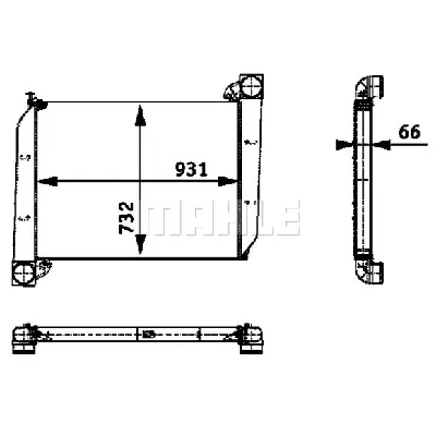 Interkuler MAHLE CI 124 000P IC-G08IY2