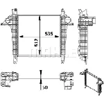 Interkuler MAHLE CI 136 000P IC-G08FDR