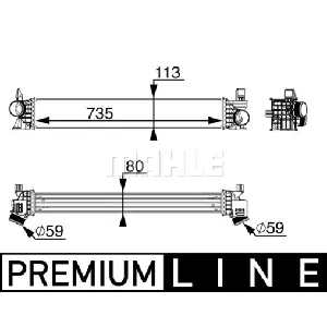 Interkuler MAHLE CI 217 000P IC-G08FEH