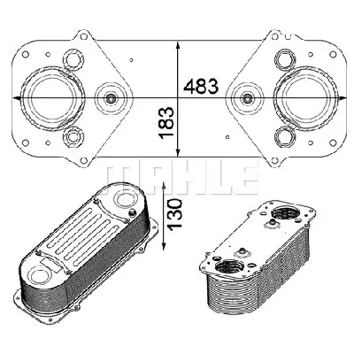 Interkuler MAHLE CI 233 000P IC-G08FEK