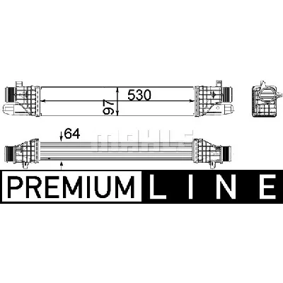 Interkuler MAHLE CI 257 000P IC-G08FES