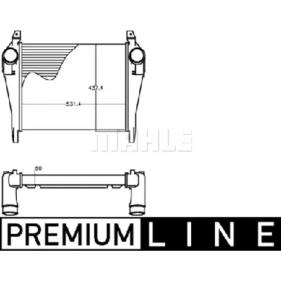 Interkuler MAHLE CI 267 000P IC-G08FEU