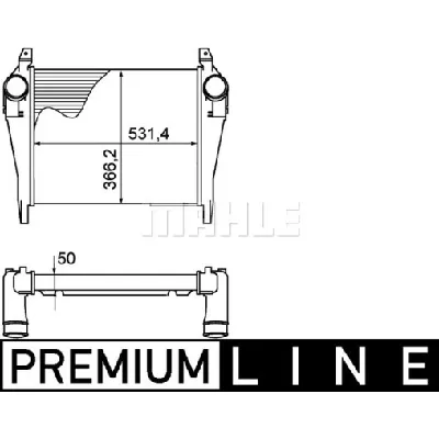 Interkuler MAHLE CI 268 000P IC-G08FEV