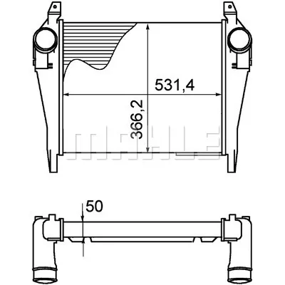 Interkuler MAHLE CI 268 000P IC-G08FEV