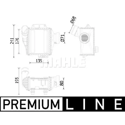 Interkuler MAHLE CI 539 000P IC-G08J6W