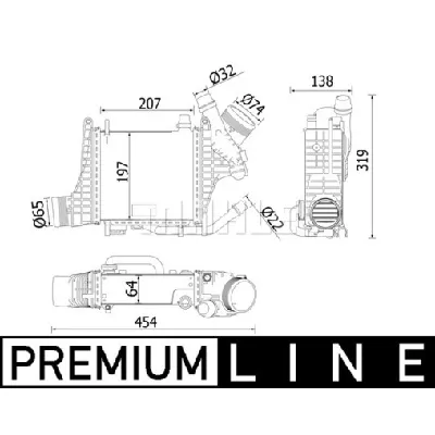 Interkuler MAHLE CI 541 000P IC-G08J6Y