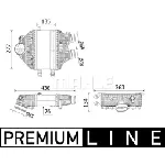 Interkuler MAHLE CI 618 000P IC-G0TOPO
