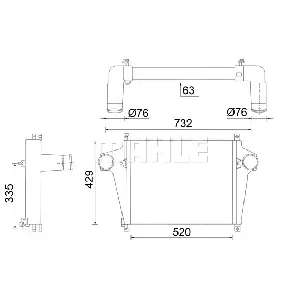 Interkuler MAHLE CI 623 000S IC-G0TOPT