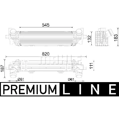Interkuler MAHLE CI 626 000P IC-G0TOPW