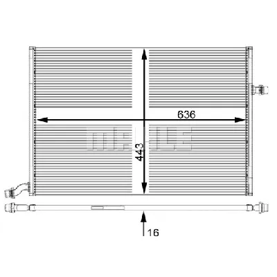Interkuler MAHLE CIR 25 000P IC-G08FFZ