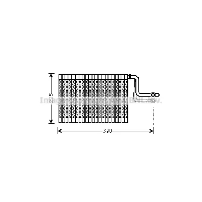 Isparivač, klima-uređaj AVA COOLING BWV365 AVA IC-G0RK8J