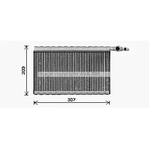 Isparivač, klima-uređaj AVA COOLING DFV102 AVA IC-G0O2KJ
