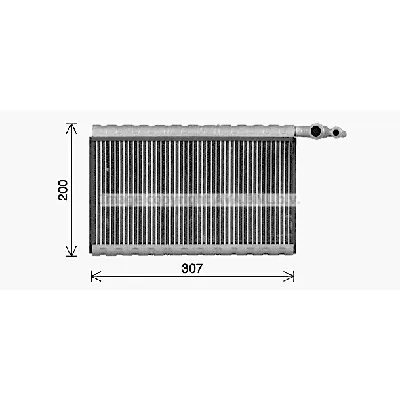 Isparivač, klima-uređaj AVA COOLING DFV102 AVA IC-G0O2KJ