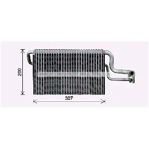 Isparivač, klima-uređaj AVA COOLING MNV116 AVA IC-G0RKDC