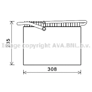 Isparivač, klima-uređaj AVA COOLING VLV064 AVA IC-G0RKCL