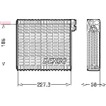 Isparivač, klima-uređaj DENSO DEV09011 IC-D28393