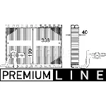 Isparivač, klima-uređaj MAHLE AE 124 000P IC-G0KCB9