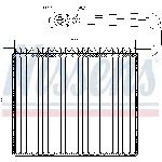 Isparivač, klima-uređaj NISSENS NIS 92191 IC-A95F18