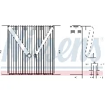 Isparivač, klima-uređaj NISSENS NIS 92234 IC-A95EFF