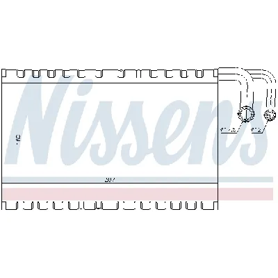 Isparivač, klima-uređaj NISSENS NIS 92235 IC-A95EFE