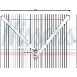 Isparivač, klima-uređaj NISSENS NIS 92257 IC-A95EF3