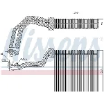 Isparivač, klima-uređaj NISSENS NIS 92293 IC-A89F7E