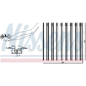 Isparivač, klima-uređaj NISSENS NIS 92294 IC-D13394