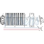 Isparivač, klima-uređaj NISSENS NIS 92322 IC-E53F0D