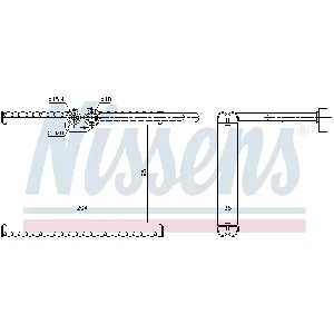 Isparivač, klima-uređaj NISSENS NIS 92324 IC-E53F0F