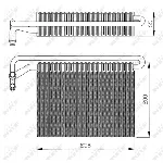 Isparivač, klima-uređaj NRF NRF 36096 IC-AE556A