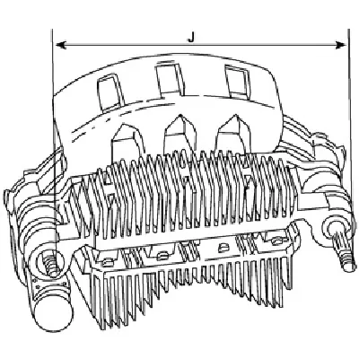 Ispravljač, alternator CARGO CAR131505 IC-ABD04F