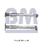 Izduvna cev BM CATALYSTS BM50265 IC-D9C2D7