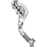 Izduvna cev BOSAL BOS851-275 IC-AC4D81