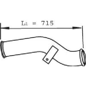 Izduvna cev DINEX DIN21297 IC-B68DF3