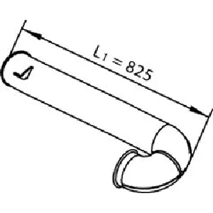 Izduvna cev DINEX DIN21632 IC-C2C14E
