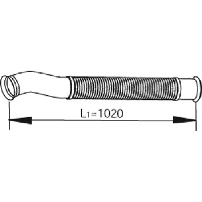 Izduvna cev DINEX DIN22188 IC-C6CC58