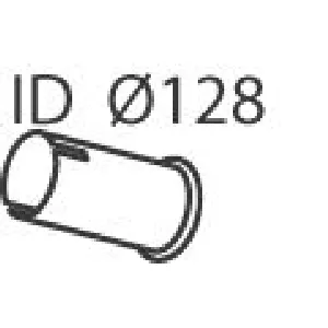 Izduvna cev DINEX DIN28727 IC-9B1498