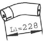 Izduvna cev DINEX DIN28753 IC-A365BA