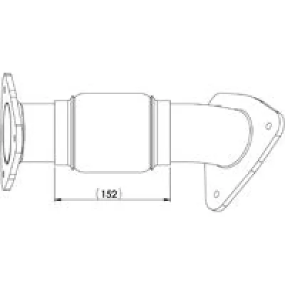 Izduvna cev DINEX DIN29299 IC-D8E5E1