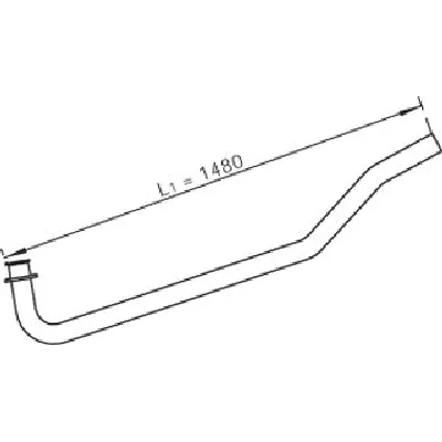 Izduvna cev DINEX DIN47171 IC-9B3B5E