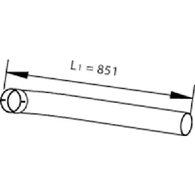 Izduvna cev DINEX DIN47190 IC-A3669D
