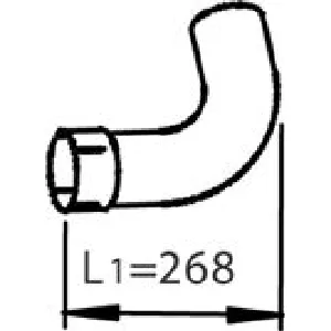 Izduvna cev DINEX DIN47258 IC-AFF2E0