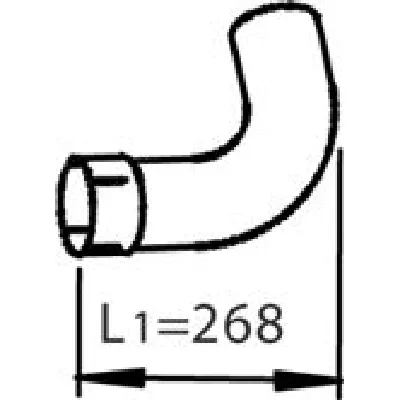 Izduvna cev DINEX DIN47258 IC-AFF2E0