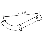 Izduvna cev DINEX DIN47261 IC-AFF2E3