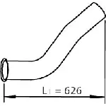 Izduvna cev DINEX DIN48120 IC-BA0197
