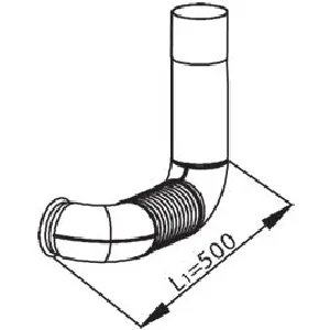 Izduvna cev DINEX DIN53120 IC-9B4376