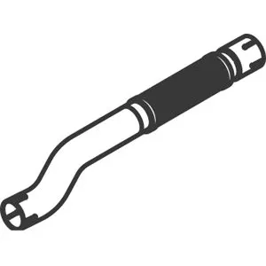 Izduvna cev DINEX DIN53242 IC-9B43A8